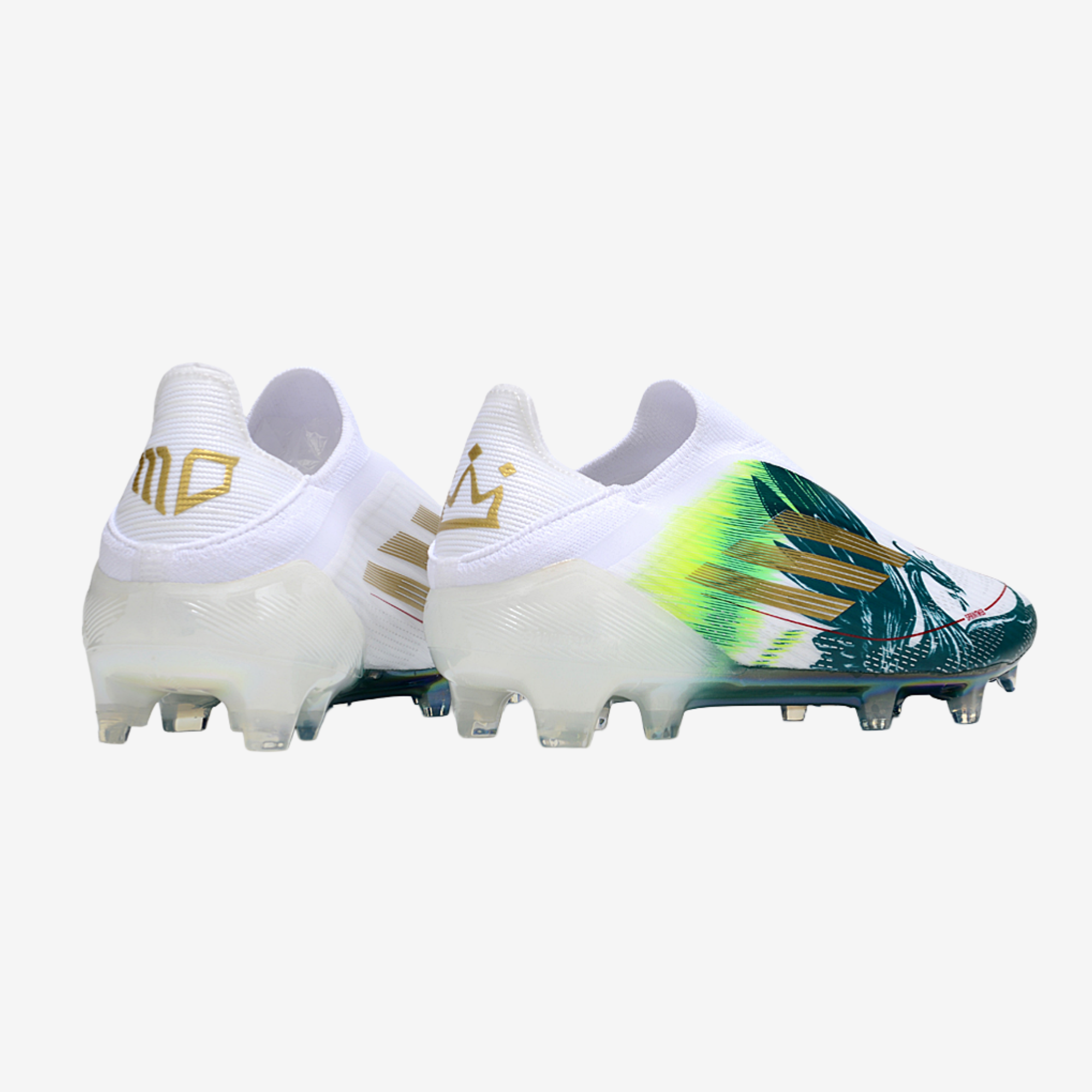 ADIDAS F50 ELITE LACELESS FG - GREEN DRAGON