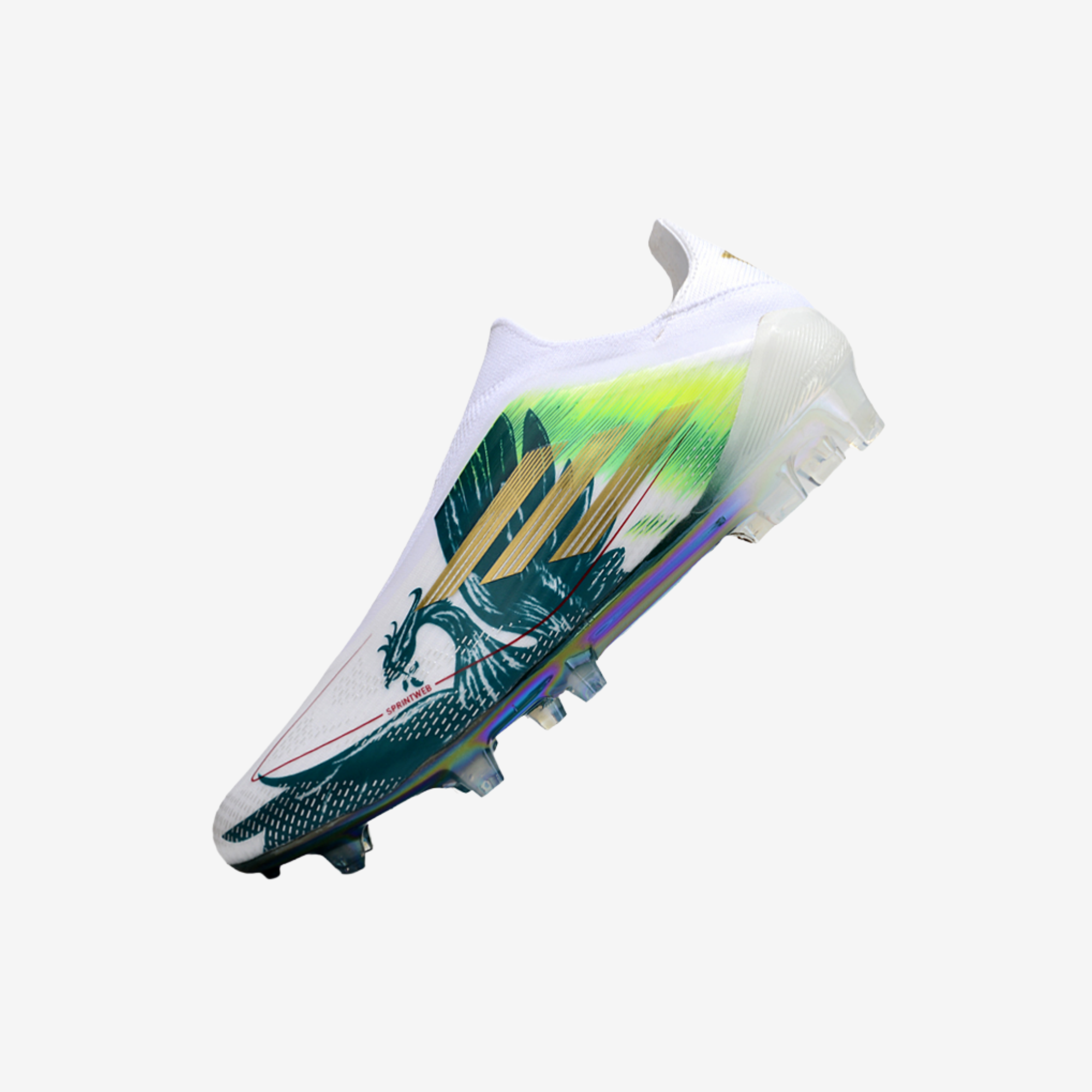 ADIDAS F50 ELITE LACELESS FG - GREEN DRAGON
