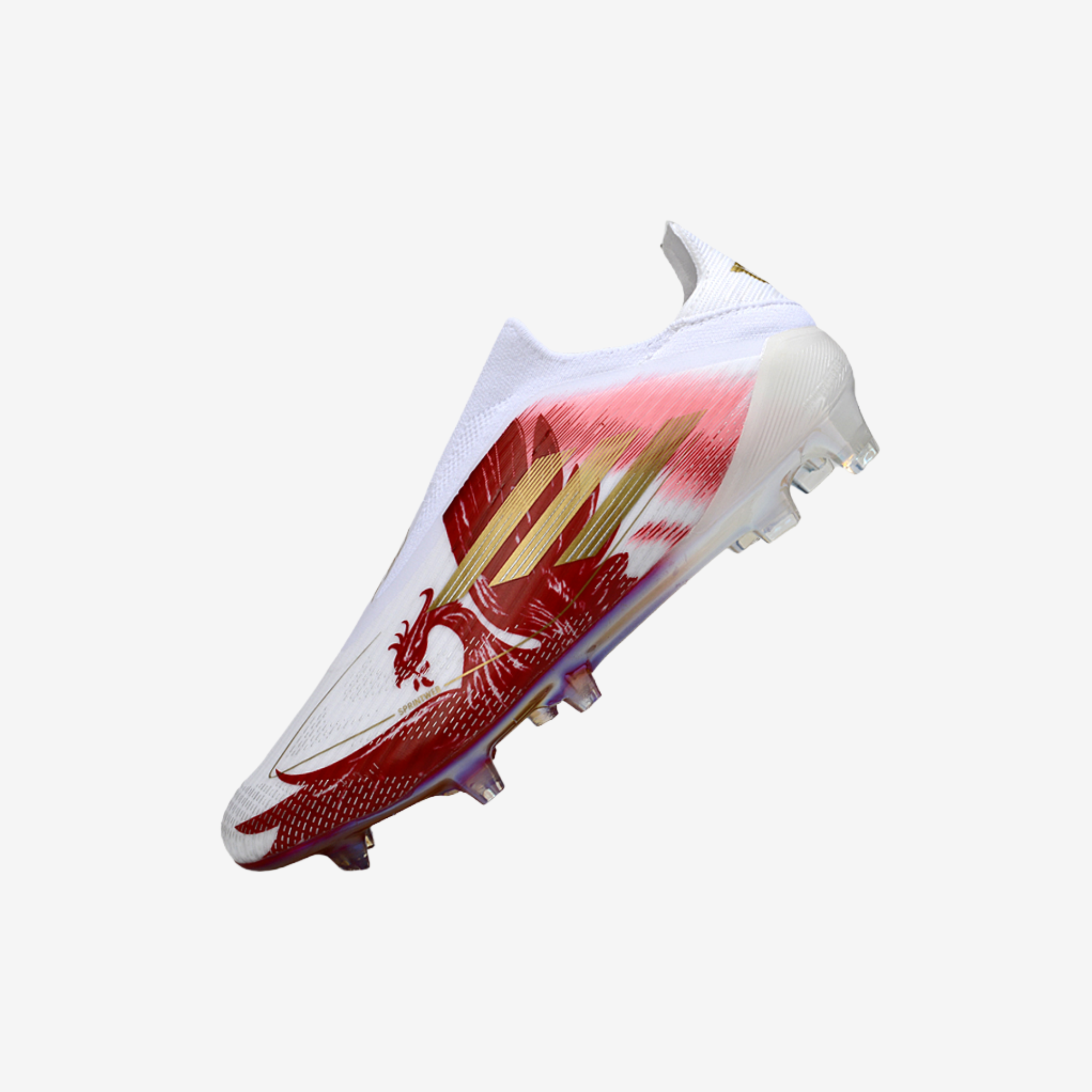 ADIDAS F50 ELITE LACELESS FG - RED DRAGON